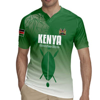 Custom Kenya Football Rugby Jersey Go Champions Harambee Stars - Wonder Print Shop
