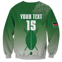 Custom Kenya Football Sweatshirt Go Champions Harambee Stars - Wonder Print Shop