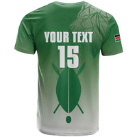 Custom Kenya Football T Shirt Go Champions Harambee Stars - Wonder Print Shop