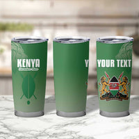 Custom Kenya Football Tumbler Cup Go Champions Harambee Stars - Wonder Print Shop