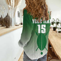 Custom Kenya Football Women Casual Shirt Go Champions Harambee Stars - Wonder Print Shop