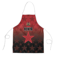 Kenya Football Apron Go Harambee Stars - Red Jersey - Wonder Print Shop