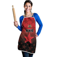 Kenya Football Apron Go Harambee Stars - Red Jersey - Wonder Print Shop