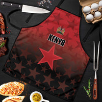 Kenya Football Apron Go Harambee Stars - Red Jersey - Wonder Print Shop