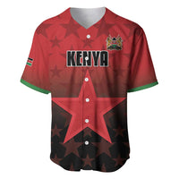 Custom Kenya Football Baseball Jersey Go Harambee Stars - Red Jersey - Wonder Print Shop