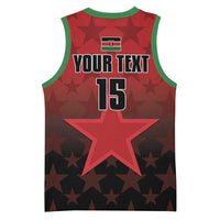 Custom Kenya Football Basketball Jersey Go Harambee Stars - Red Jersey - Wonder Print Shop
