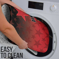 Kenya Football Bathroom Set Go Harambee Stars - Red Jersey - Wonder Print Shop