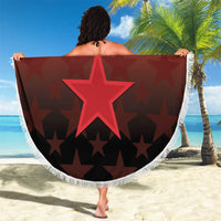 Kenya Football Beach Blanket Go Harambee Stars - Red Jersey - Wonder Print Shop
