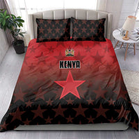 Kenya Football Bedding Set Go Harambee Stars - Red Jersey - Wonder Print Shop