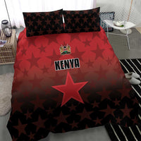 Kenya Football Bedding Set Go Harambee Stars - Red Jersey - Wonder Print Shop