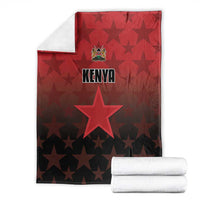 Kenya Football Blanket Go Harambee Stars - Red Jersey - Wonder Print Shop
