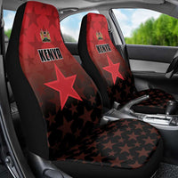Kenya Football Car Seat Cover Go Harambee Stars - Red Jersey - Wonder Print Shop