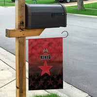 Kenya Football Garden Flag Go Harambee Stars - Red Jersey - Wonder Print Shop