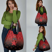 Kenya Football Grocery Bag Go Harambee Stars - Red Jersey - Wonder Print Shop