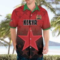 Custom Kenya Football Hawaiian Shirt Go Harambee Stars - Red Jersey - Wonder Print Shop