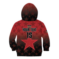 Custom Kenya Football Kid Hoodie Go Harambee Stars - Red Jersey - Wonder Print Shop