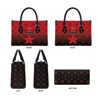 Kenya Football Leather Bag Go Harambee Stars - Red Jersey - Wonder Print Shop