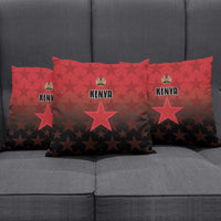 Kenya Football Pillow Cover Go Harambee Stars - Red Jersey - Wonder Print Shop