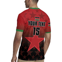 Custom Kenya Football Rugby Jersey Go Harambee Stars - Red Jersey - Wonder Print Shop
