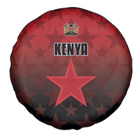Kenya Football Spare Tire Cover Go Harambee Stars - Red Jersey - Wonder Print Shop
