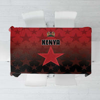 Kenya Football Tablecloth Go Harambee Stars - Red Jersey - Wonder Print Shop