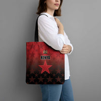 Kenya Football Tote Bag Go Harambee Stars - Red Jersey - Wonder Print Shop