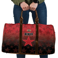 Kenya Football Travel Bag Go Harambee Stars - Red Jersey - Wonder Print Shop