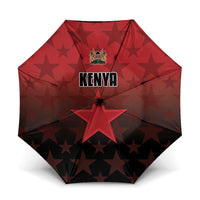 Kenya Football Umbrella Go Harambee Stars - Red Jersey - Wonder Print Shop