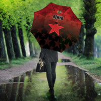 Kenya Football Umbrella Go Harambee Stars - Red Jersey - Wonder Print Shop