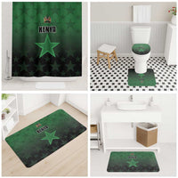 Kenya Football Bathroom Set Go Harambee Stars - Green Jersey - Wonder Print Shop