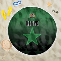 Kenya Football Beach Blanket Go Harambee Stars - Green Jersey - Wonder Print Shop
