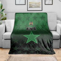 Kenya Football Blanket Go Harambee Stars - Green Jersey - Wonder Print Shop