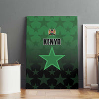 Kenya Football Canvas Wall Art Go Harambee Stars - Green Jersey - Wonder Print Shop