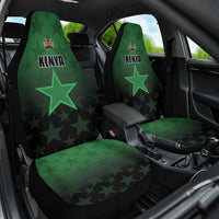 Kenya Football Car Seat Cover Go Harambee Stars - Green Jersey - Wonder Print Shop