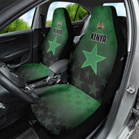 Kenya Football Car Seat Cover Go Harambee Stars - Green Jersey - Wonder Print Shop