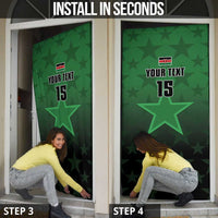 Kenya Football Door Cover Go Harambee Stars - Green Jersey - Wonder Print Shop