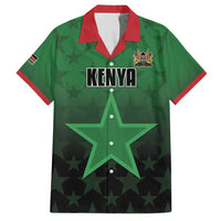 Custom Kenya Football Family Matching Tank Maxi Dress and Hawaiian Shirt Go Harambee Stars - Green Jersey - Wonder Print Shop