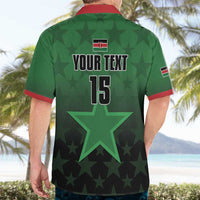 Custom Kenya Football Hawaiian Shirt Go Harambee Stars - Green Jersey - Wonder Print Shop
