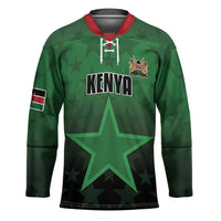 Custom Kenya Football Hockey Jersey Go Harambee Stars - Green Jersey - Wonder Print Shop