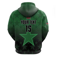 Custom Kenya Football Hoodie Go Harambee Stars - Green Jersey - Wonder Print Shop