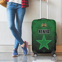 Kenya Football Luggage Cover Go Harambee Stars - Green Jersey - Wonder Print Shop