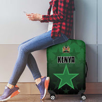 Kenya Football Luggage Cover Go Harambee Stars - Green Jersey - Wonder Print Shop
