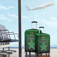 Kenya Football Luggage Cover Go Harambee Stars - Green Jersey - Wonder Print Shop