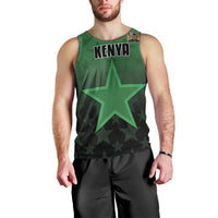 Custom Kenya Football Men Tank Top Go Harambee Stars - Green Jersey - Wonder Print Shop