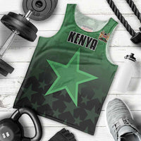 Custom Kenya Football Men Tank Top Go Harambee Stars - Green Jersey - Wonder Print Shop