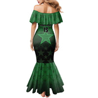 Custom Kenya Football Mermaid Dress Go Harambee Stars - Green Jersey - Wonder Print Shop