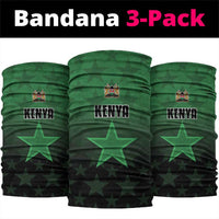 Kenya Football Neck Gaiter Go Harambee Stars - Green Jersey - Wonder Print Shop