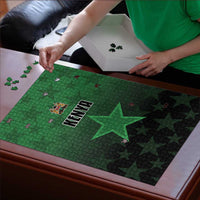 Kenya Football Puzzle Go Harambee Stars - Green Jersey - Wonder Print Shop