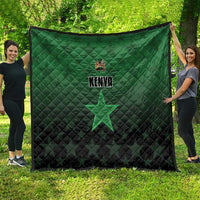 Kenya Football Quilt Go Harambee Stars - Green Jersey - Wonder Print Shop