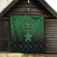 Kenya Football Quilt Go Harambee Stars - Green Jersey - Wonder Print Shop